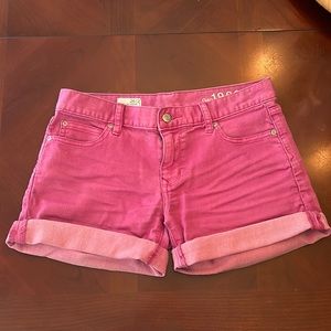 Gap 1969 Pink Jean Shorts